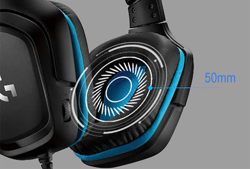 Tai nghe với m&agrave;ng loa lớn cho &acirc;m thanh sống động 